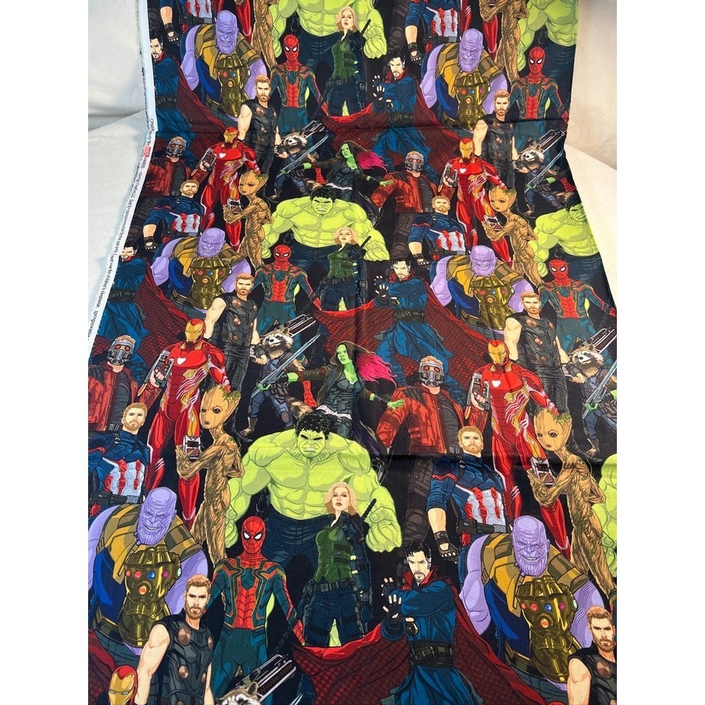 Fabric - OOP Marvel Avengers Infinity War Springs Creative Collage 35" L x 44" W
